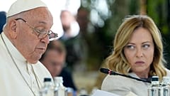 Ο Πάπας Φραγκίσκος στη σύνοδο της G7