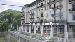 La conferencia de paz sobre Ucrania se celebra entre el 15 y el 16 de junio en un lujoso complejo turístico del cantón suizo de Nidwalden.