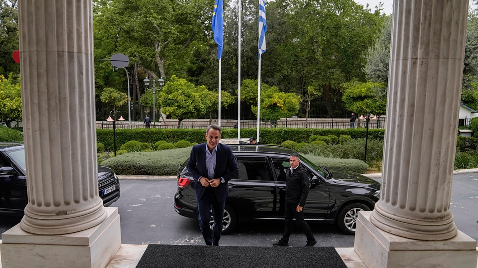 Ο Έλληνας πρωθυπουργός Κυριάκος Μητσοτάκης