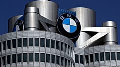 file photo the logo of German car manufacturer BMW visible at the headquarters in Munich, Germany.