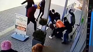A tavaly februári újbudai "náciverésről" készült videó képkockája