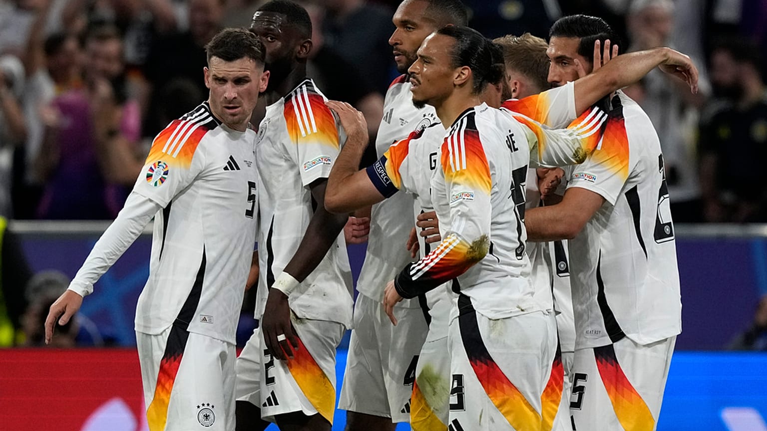 Deutsche Mannschaft bei der EM