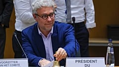 Alain Maron, ministro belga de Medio Ambiente, preside un debate en el Consejo de la UE sobre la Ley de Restauración de la Naturaleza en marzo de 2024.