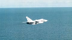 Aufnahme der russischen Su-24, die am 15. Juni 2024 den schwedischen Luftraum verletzt hat