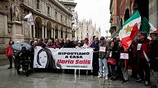 Manifestazione per Ilaria Salis