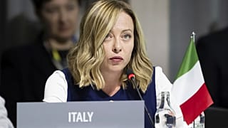 Primeira-Ministra italiana Giorgia Meloni