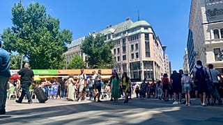 A Vörösmarty tér, az idei egyik helyszín - Budapest, 2024.06.15.