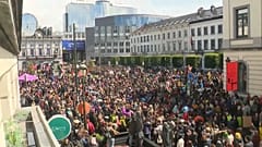 Pazar günü, AB seçimlerinden bu yana Brüksel'de ikinci büyük sağ karşıtı yürüyüş düzenlendi, 16 Haziran 2024