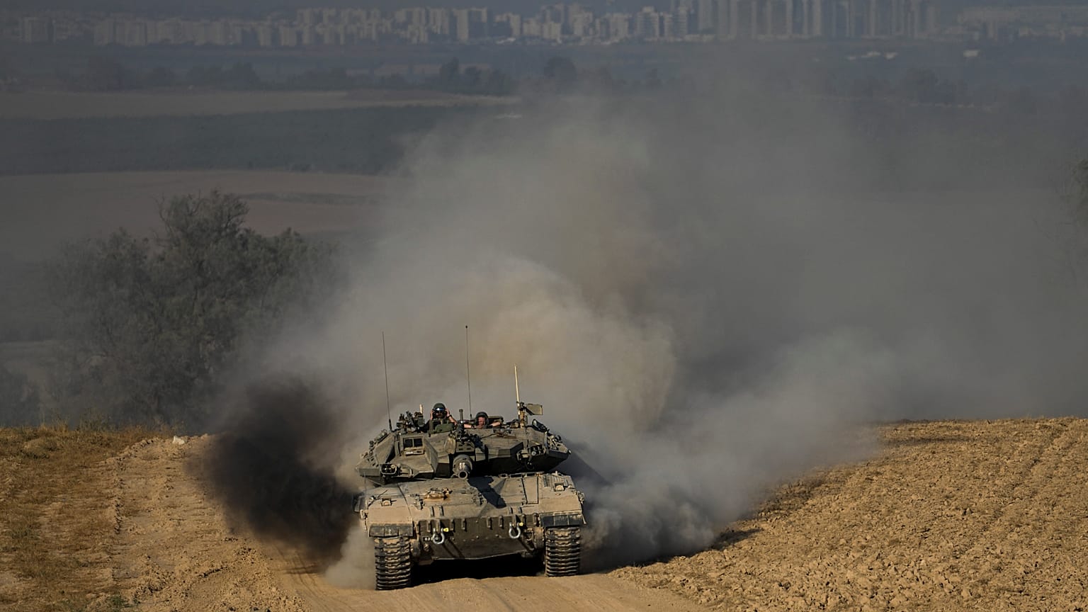 Израильские военные на границе