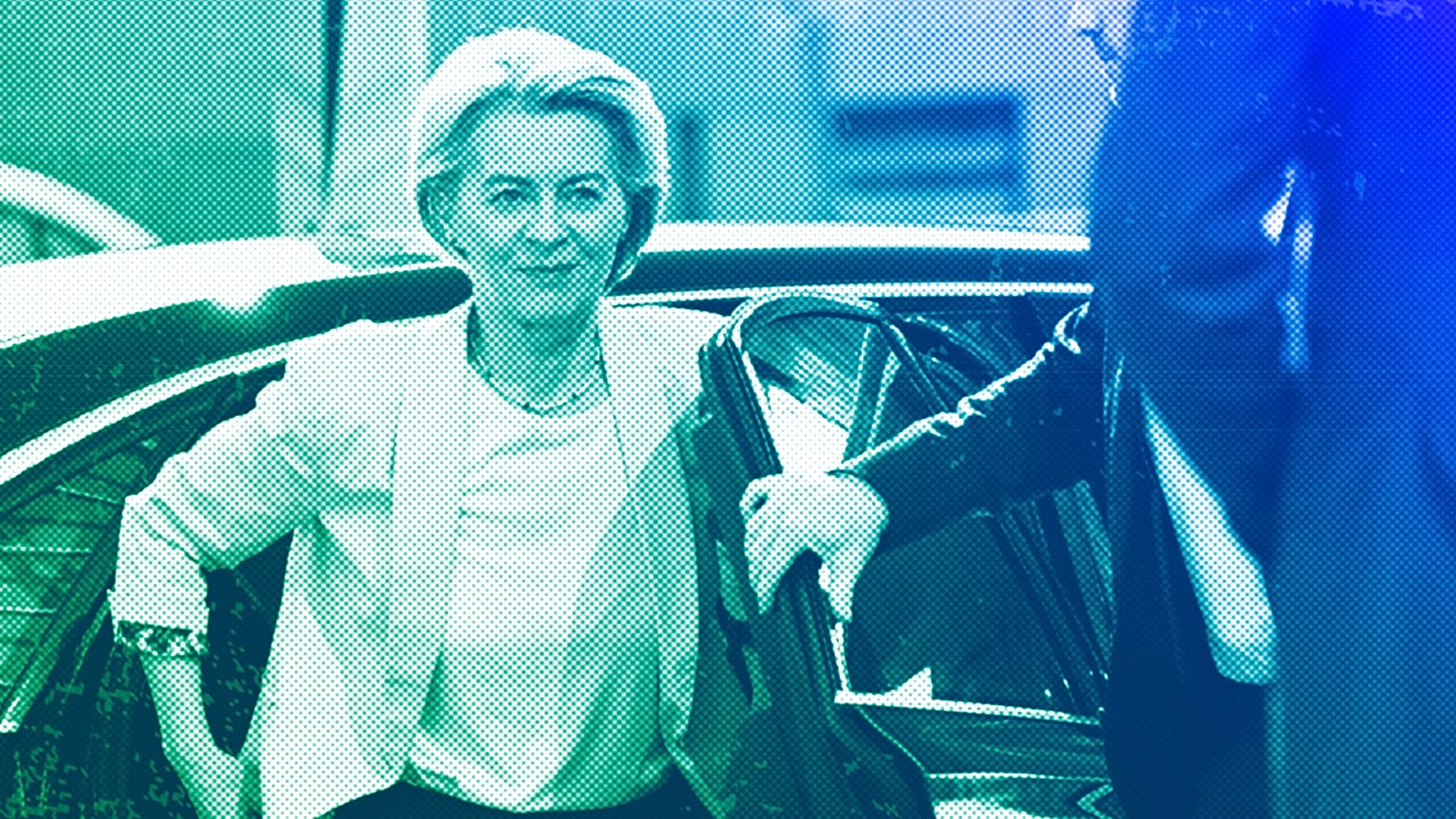 Ursula von der Leyen, the CDU's lead candidate for the European elections and President of the European Commission, attends the CDU Presidium meeting, in Berlin, 10 June 2024