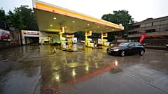 Gasolinera en Reino Unido.