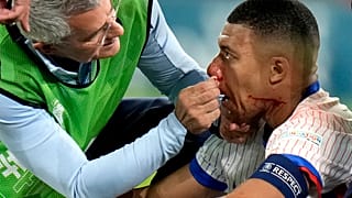 Imagen del capitán de la selección francesa de fútbol, Kylian Mbappé.