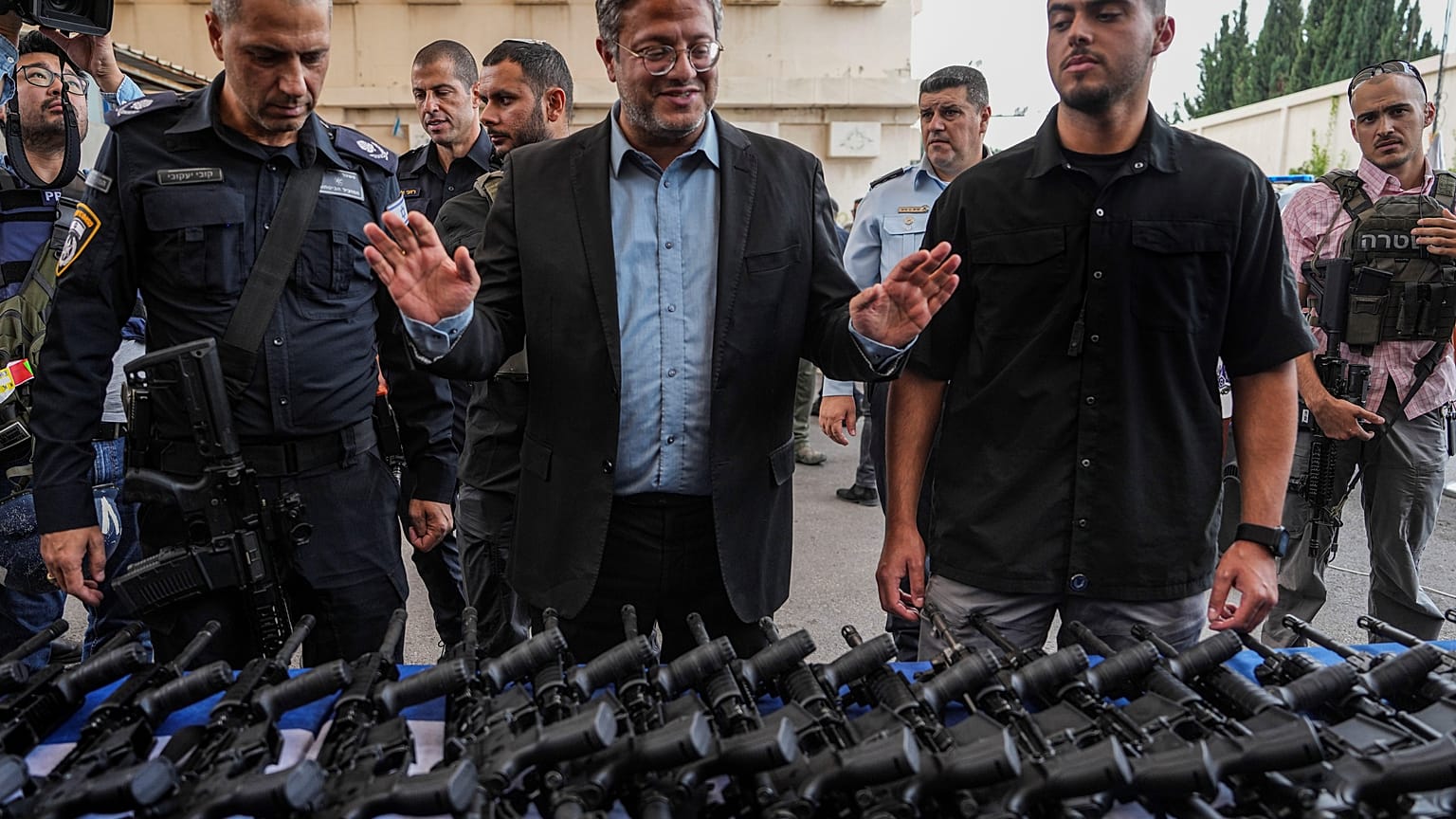 إيتمار بن غفير وزير الأمن القومي الإسرائيلي في القدس