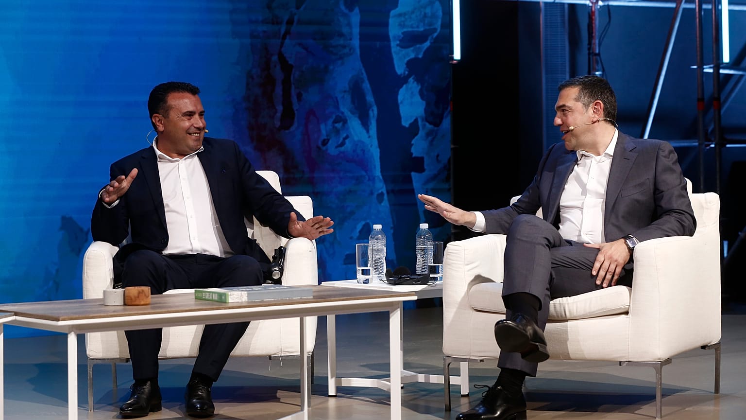 Ζόραν Ζάεφ και Αλέξης Τσίπρας