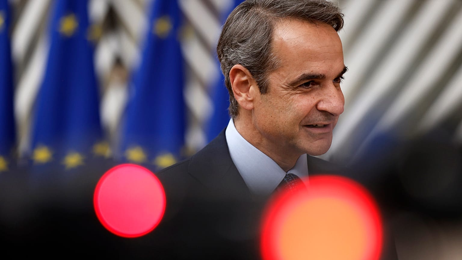 Ο Έλληνας πρωθυπουργός Κυριάκος Μητσοτάκης