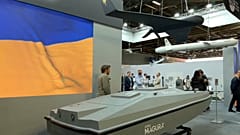 Eurosatory, feira mundial de armamento em Paris, França. 