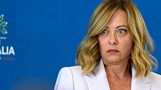 Giorgia Meloni olasz kormányfő