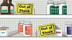 La carenza di farmaci sta colpendo molti Paesi.