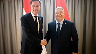 Mark Rutte és Orbán Viktor