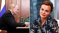 Putyin elnök és Civiljeva, az új védelm miniszterhelyettes