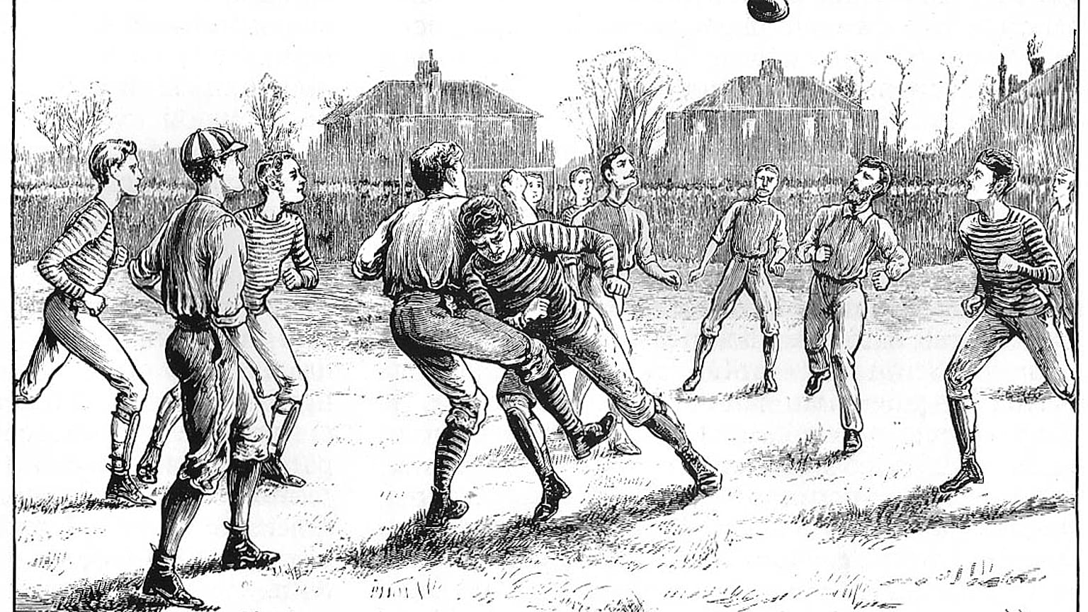 Az Old Etonians és a Blackburn Rovers összecsapása 1882-ben