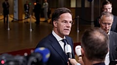 Le Premier ministre néerlandais Mark Rutte s'adresse aux médias à la fin d'un sommet de l'UE à Bruxelles, mardi 18 juin 2024.