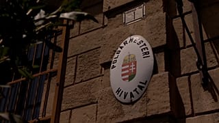A polgármesteri hivatal épülete Sóskúton