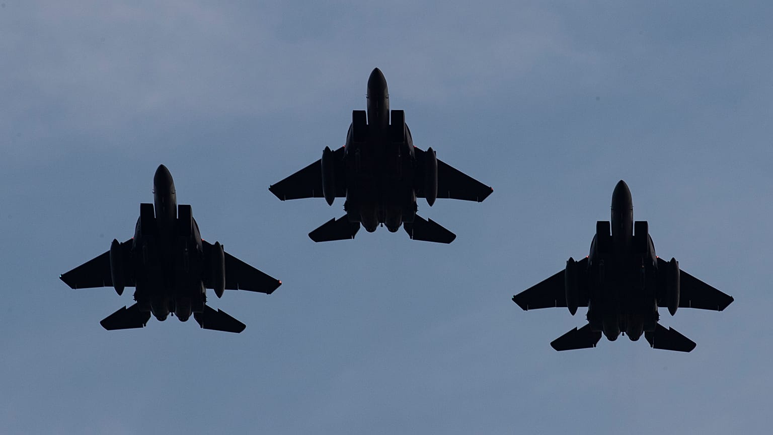 مقاتلات من طراز F-15 - أرشيف