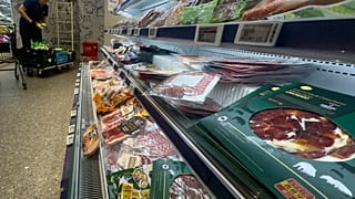 Dans un supermarché à Pékin