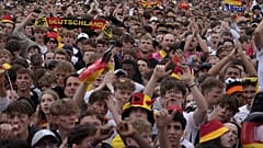 Deutsche Fußballfans bei der Euro 2024