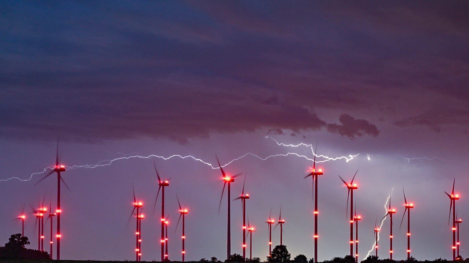 Tormenta eléctrica en Alemania