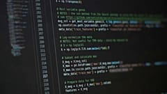 Un écran d'ordinateur de calcul