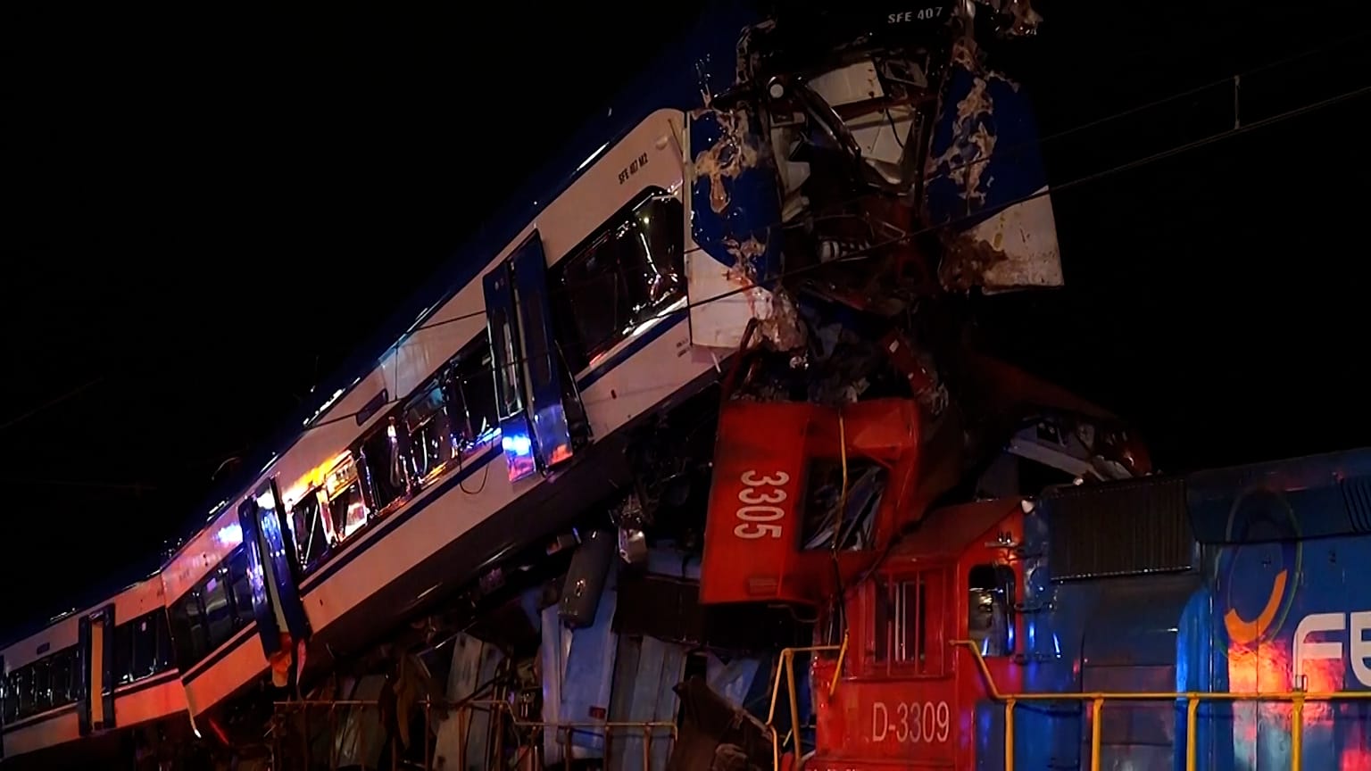 Imagen del accidente.