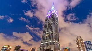 آسمان‌خراش امپایر استیت در نیویورک