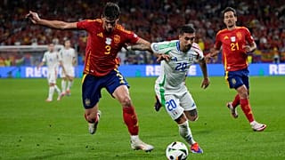 Imagen del partido de España contra Italia