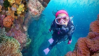La crema solar puede llegar al mar mientras nadas o filtrarse a través de las vías fluviales.