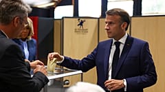 Macron vota nas eleições europeias