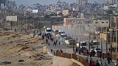 Menschen im Gazastreifen.