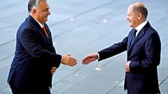 АРХИВ. Встреча Орбана и Шольца два года назад