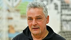 Roberto Baggio a Debreceni Egyetem Sporttudományi Oktatóközpontjában 2018. március 13-án.