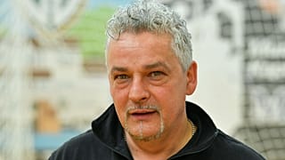 Roberto Baggio a Debreceni Egyetem Sporttudományi Oktatóközpontjában 2018. március 13-án.