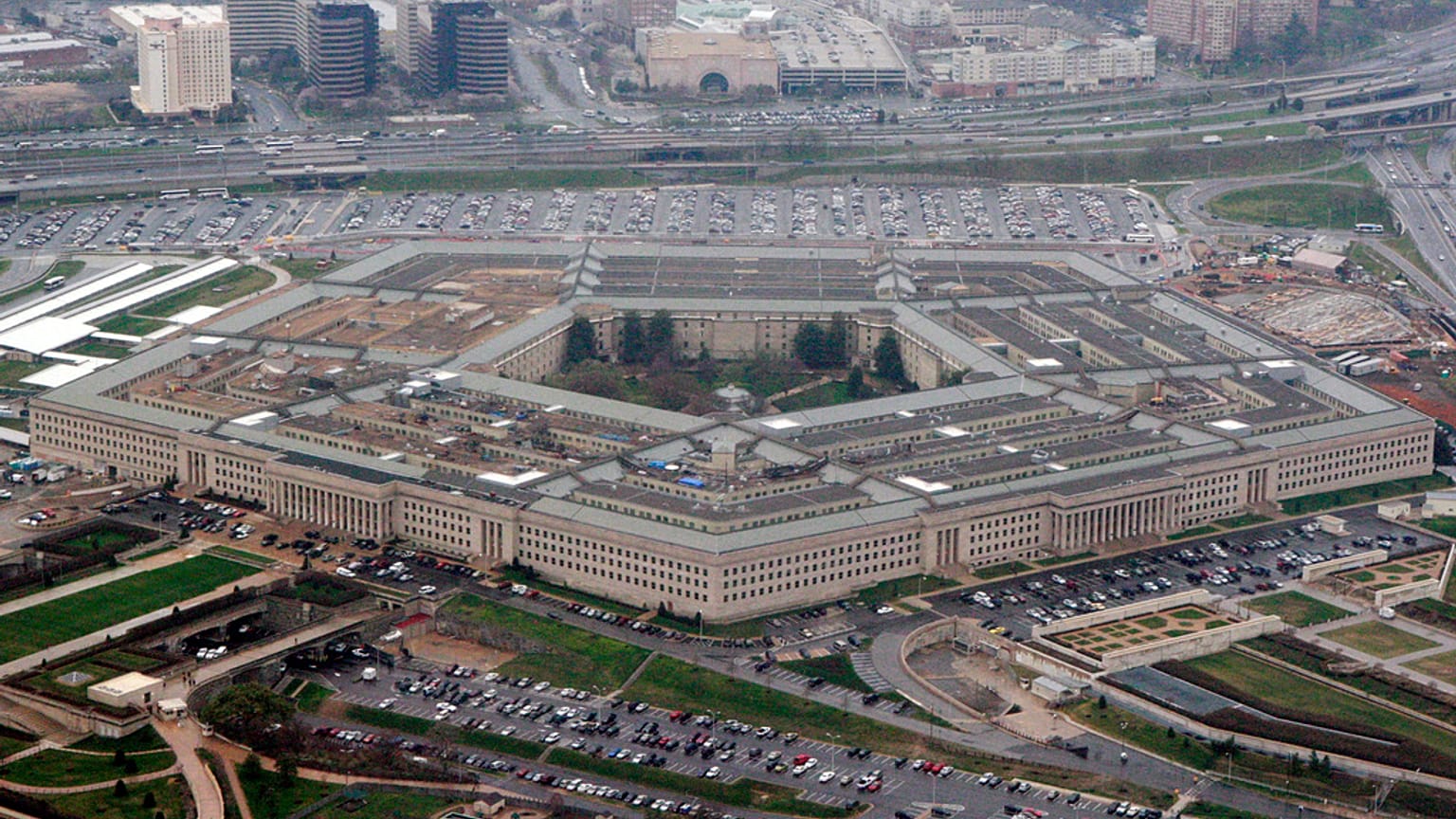 Pentagon, Washington. Archiv. 23. März 2008