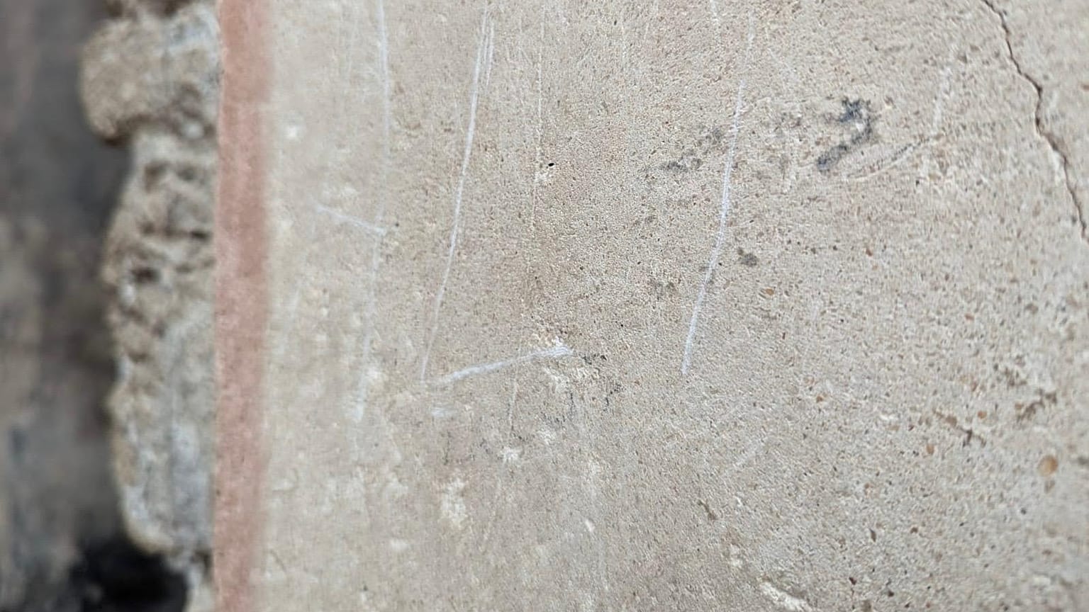 Inschrift auf dem Haus der Ceii in Pompeji