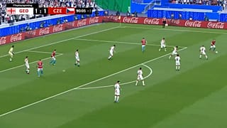 Erőteljes mérkőzést vívtak a csehek és a grúzok