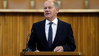 Almanya Şansölyesi Olaf Scholz.