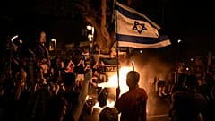 Protestbilder aus Tel Aviv.