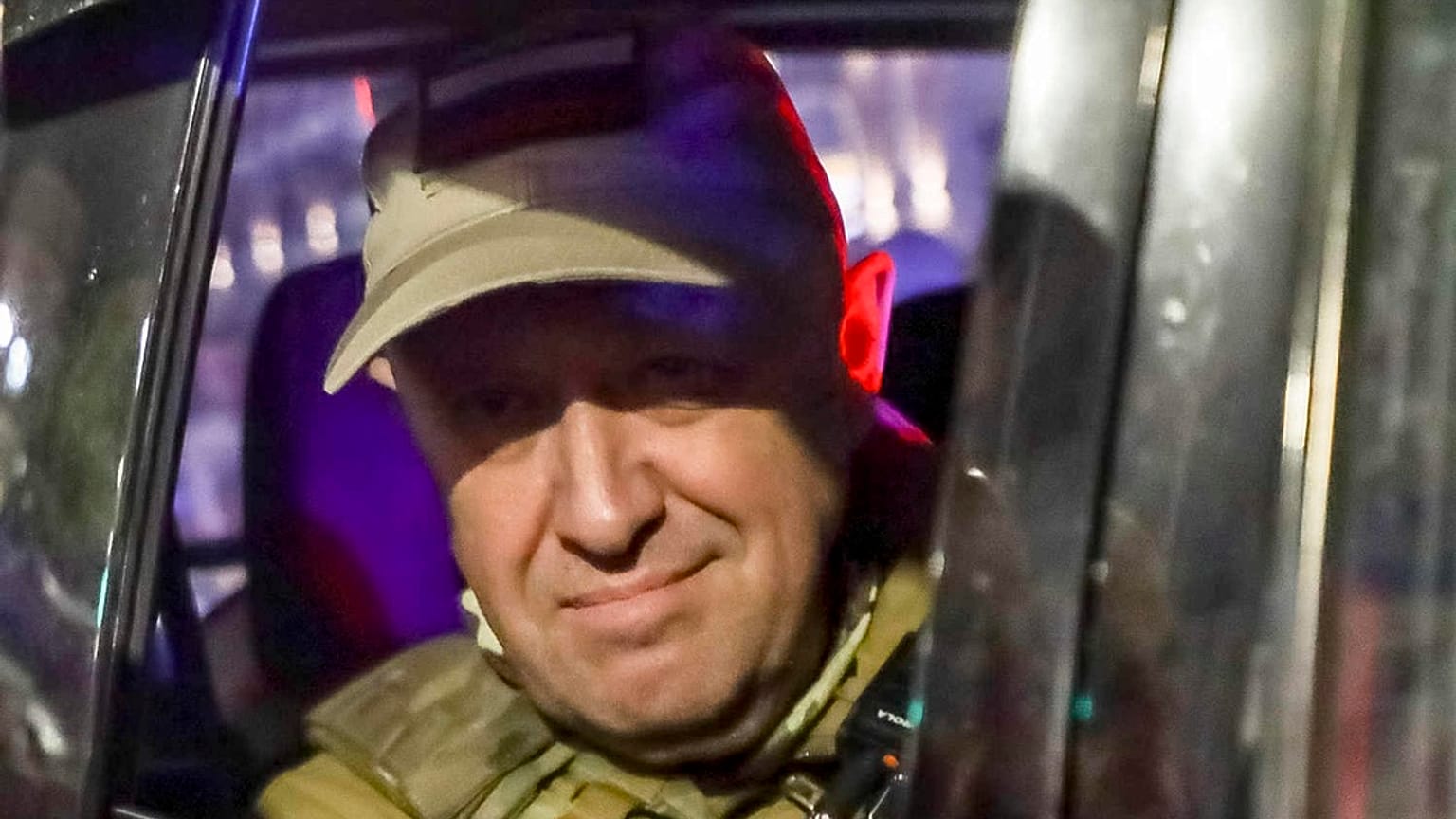 Evegueni Prigojine à Rostov-sur-le-Don, Russie, le 24 juin 2023.