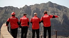 Spanish rescue workers looking for missing British teenager Jay Slater at Masca, Tenerife, on Saturday, 22 June, 2024. 