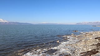 Türkiye'nin dördüncü büyük gölü Eğirdir, Isparta, Türkiye. (Fotoğraf:AA)