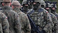 Polnische NATO-Soldaten.